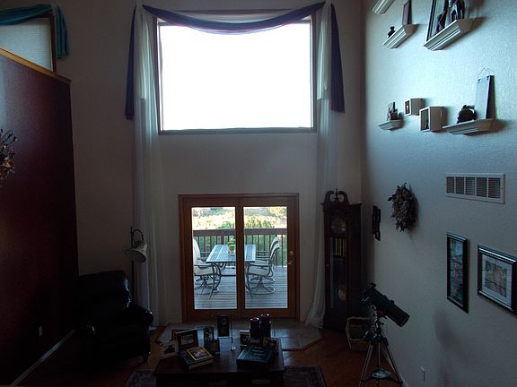 to spacious Living Room