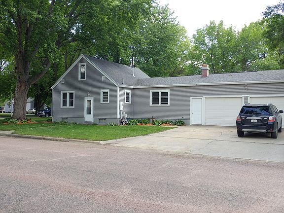 North side of house/garage