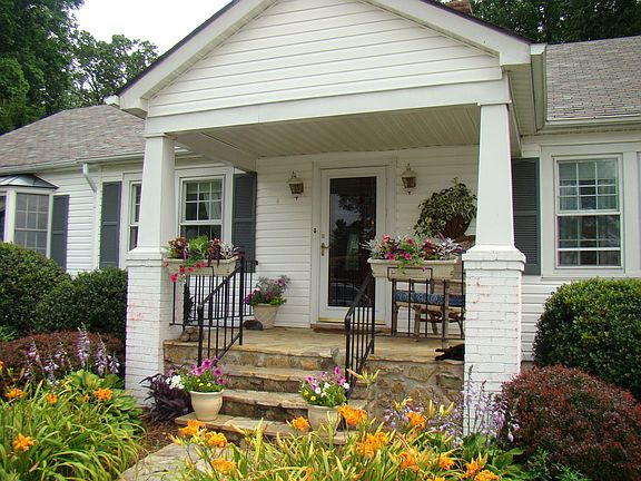 Front porch close-up
