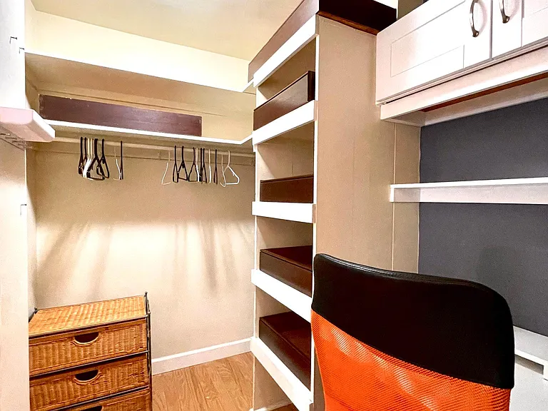 Main walk-in closet
