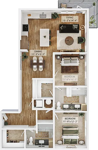 Floor plan B9