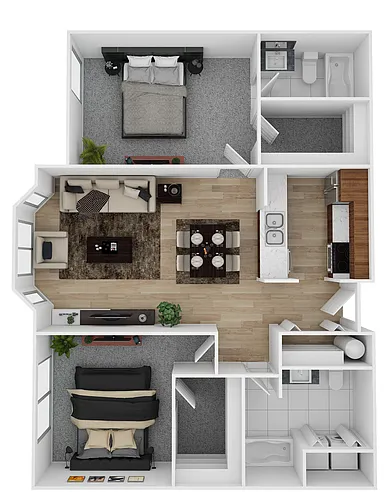Floor plan B2