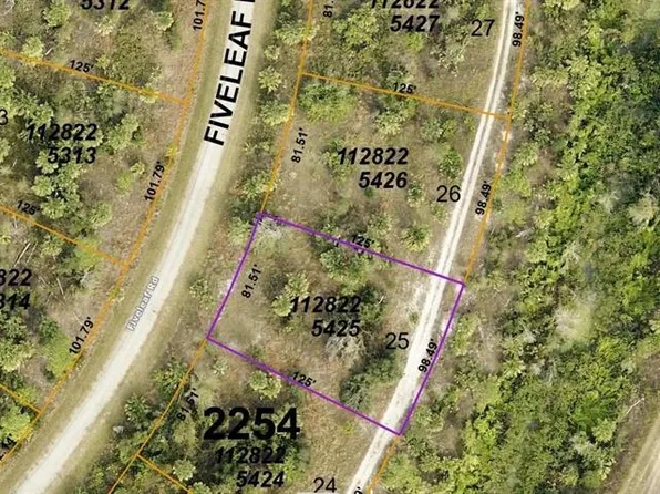 FIVELEAF ROAD LOT 25, NORTH PORT, FL 34288