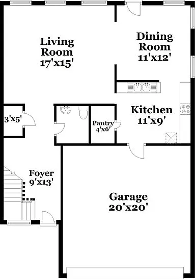 3 bed, 2.5 bath, 1528 sqft, $1,865 — Photo 2