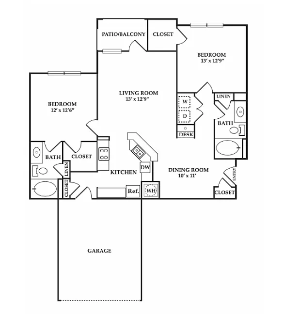 Floor plan The Park