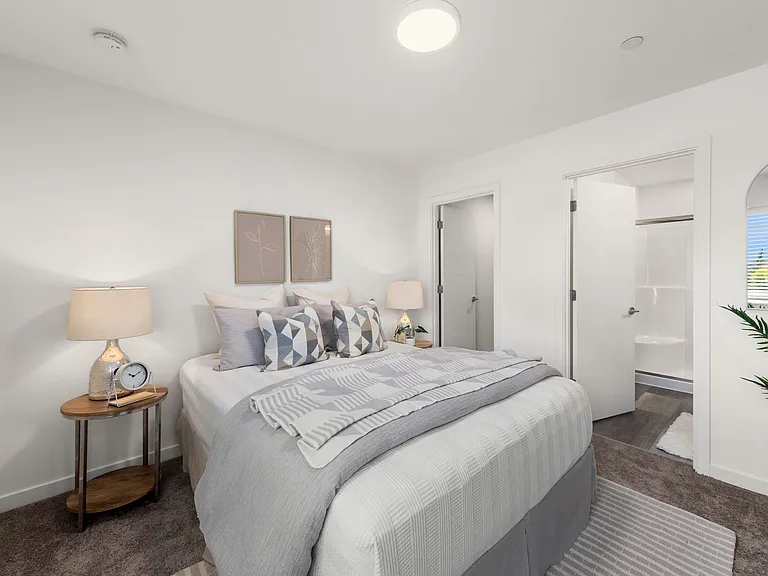 Terra Lofts | Primary Bedroom with Ensuite