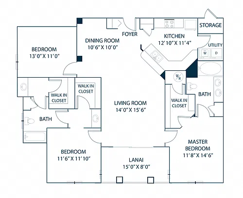Floor plan Alexandria - Harmony