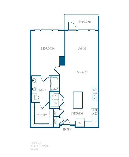 Floor plan A6