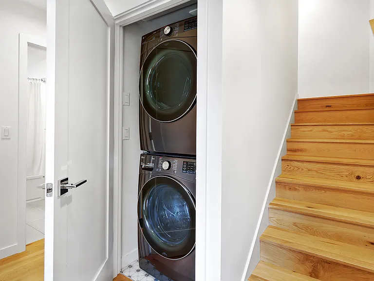 Washer and dryer