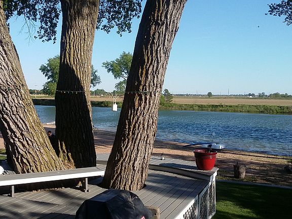 view from the kitchen window