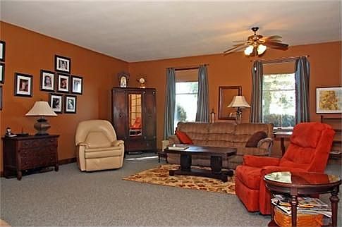 Family room was original attached garage
