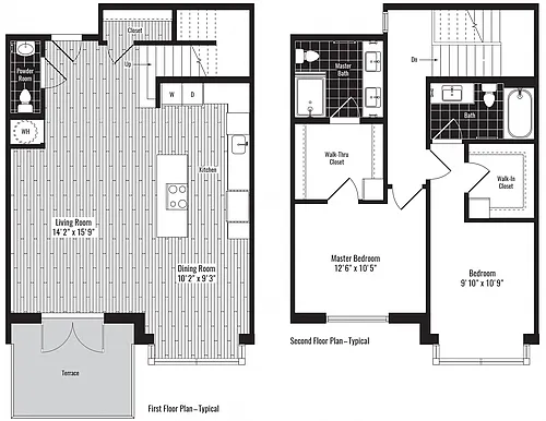 Floor plan N TH1