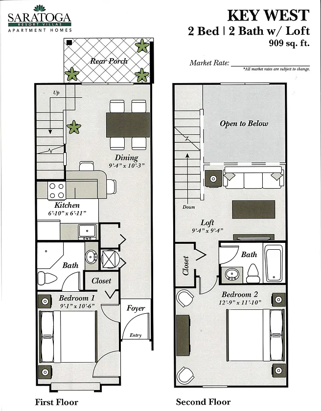 Floor plan Key West