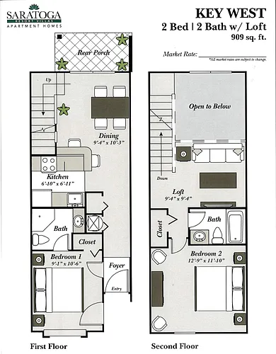 Floor plan Key West