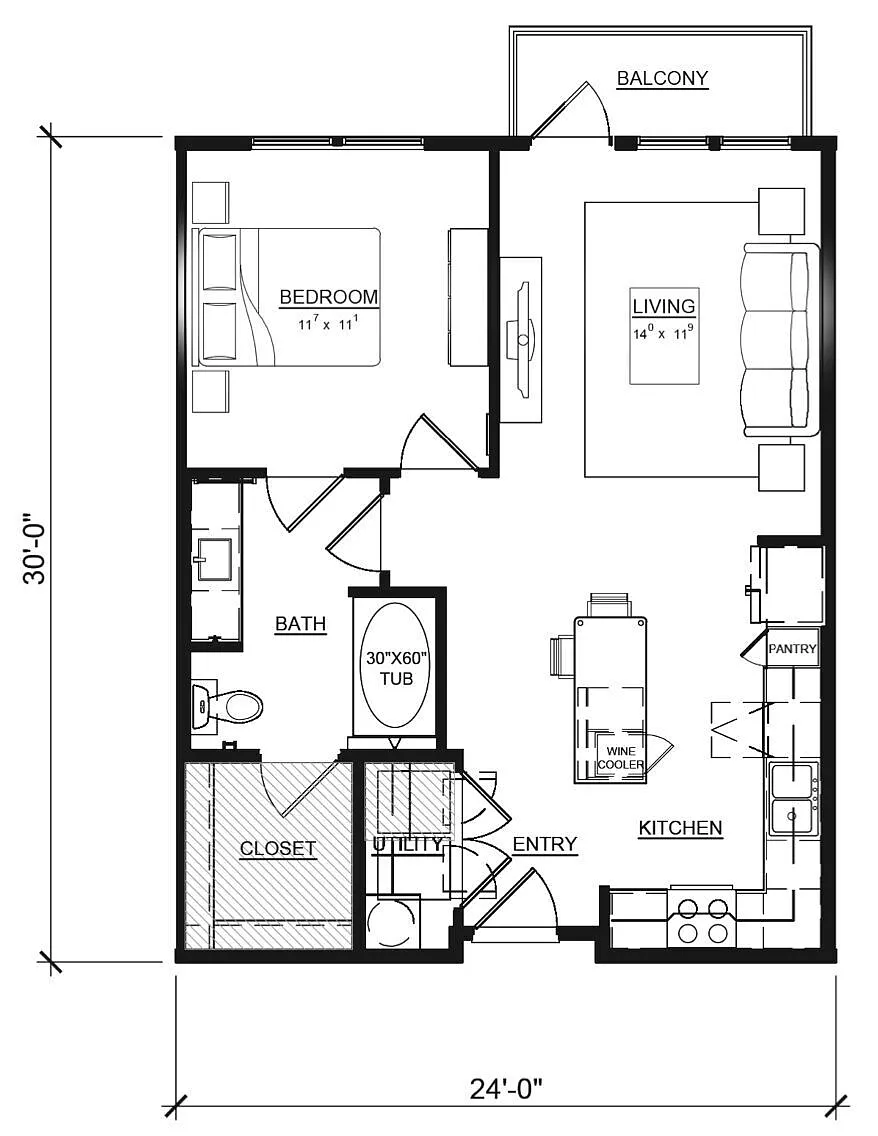 Floor plan Freesia | A2