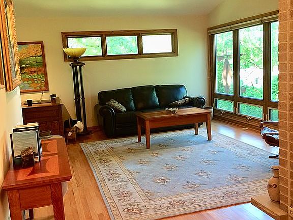 Living room. Egress is below