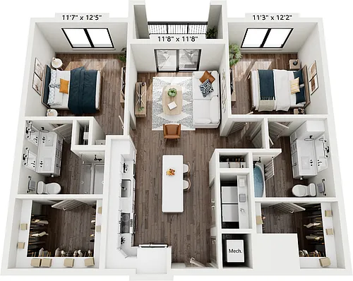 Floor plan B13