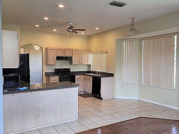 Family Room and Kitchen