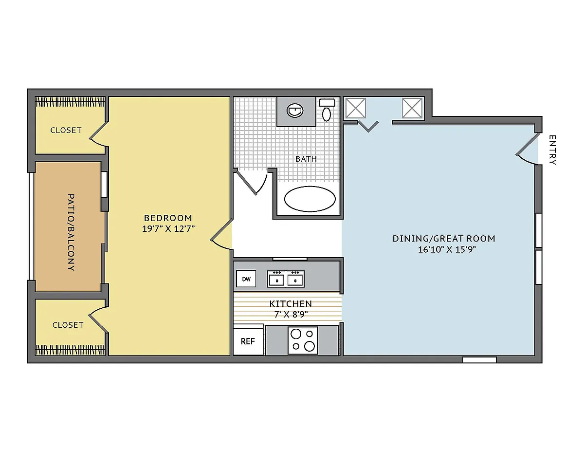 Floor plan Pelican