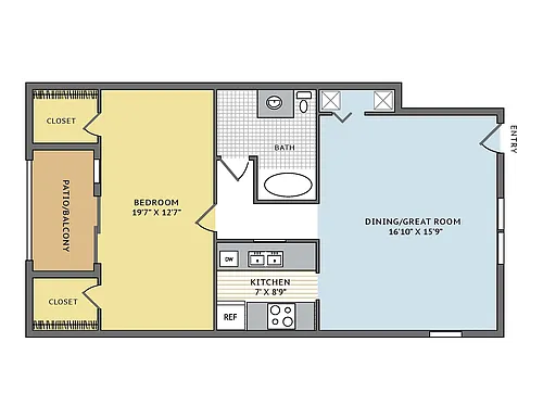Floor plan Pelican