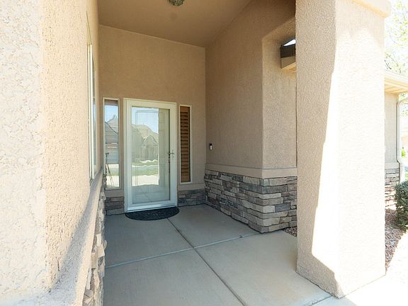 Covered front door