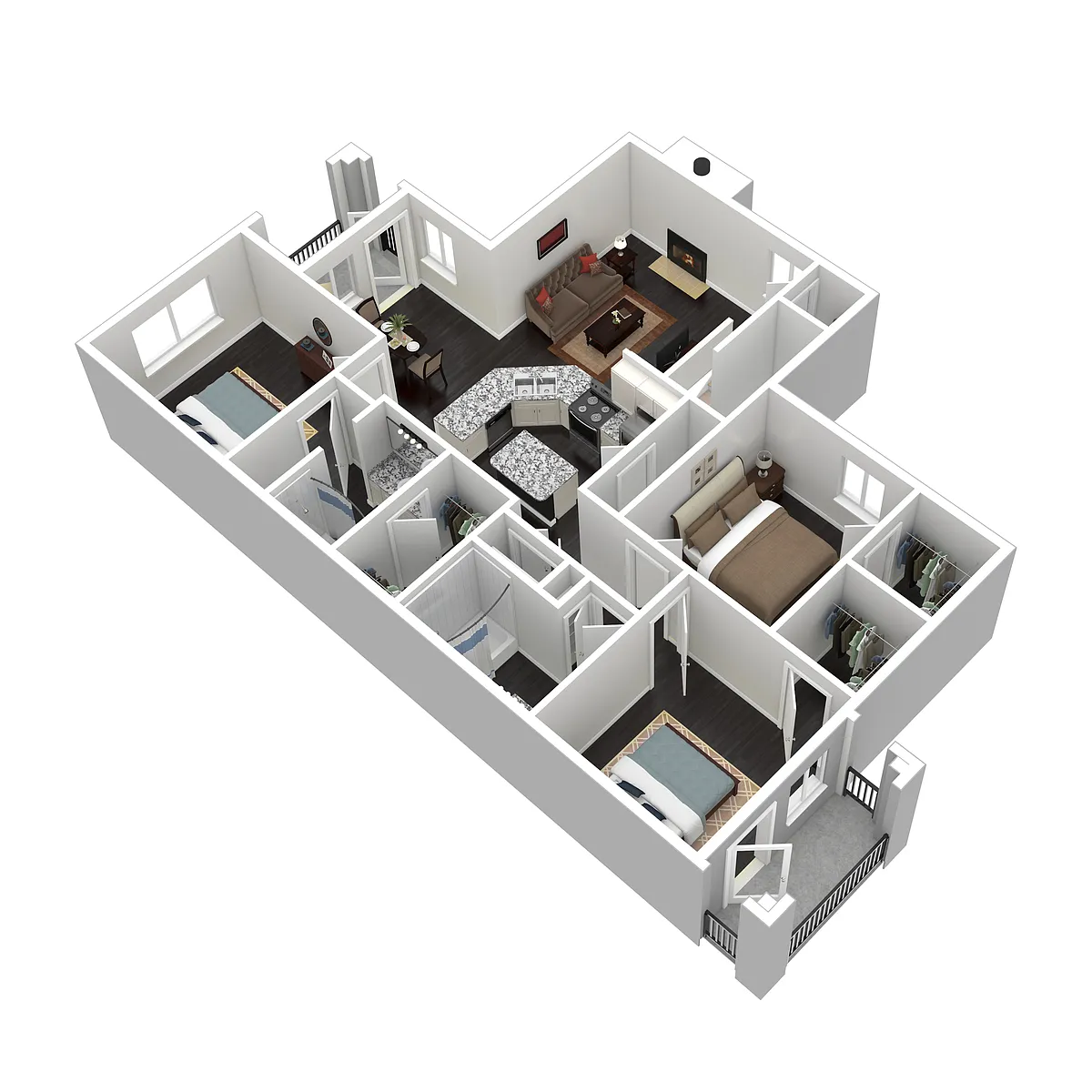 Floor plan The Bellini