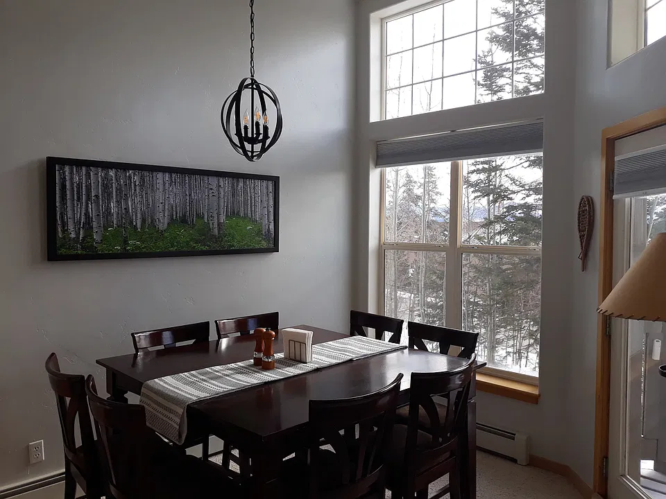Dining table for eight
