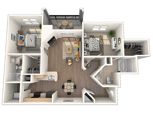 Floor plan B3 - The Aster