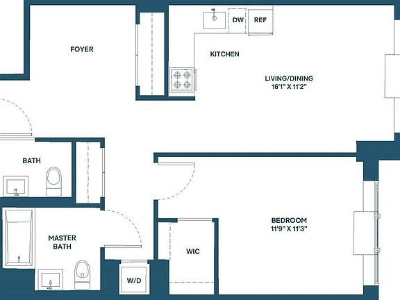 2nd image of 475 Clermont Ave APT 224