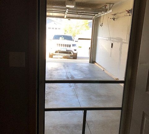 From entryway