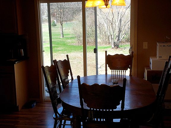 Large deck off the dining room.
