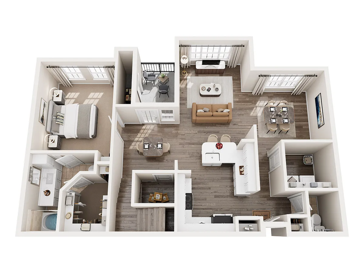 Floor plan K