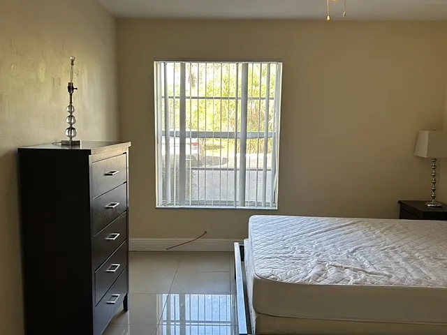 bedrooms furnished with new queen set with dressers and night stands