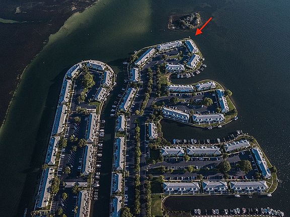 Aerial view of condo