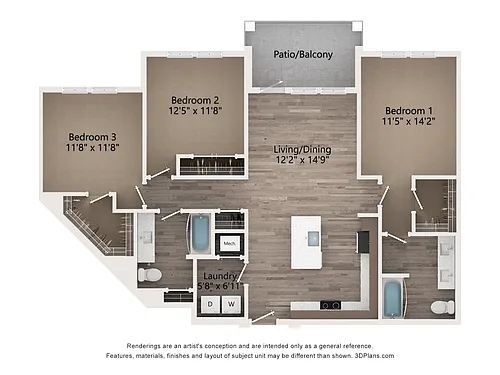 Floor plan Ocoee