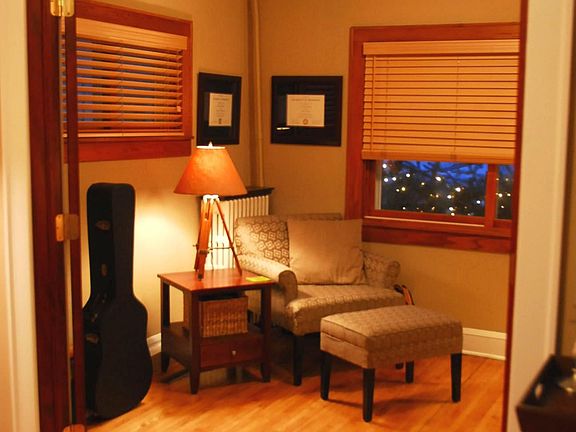 Main floor office/den/3rd bedroom.