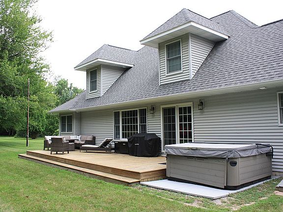 Backyard deck