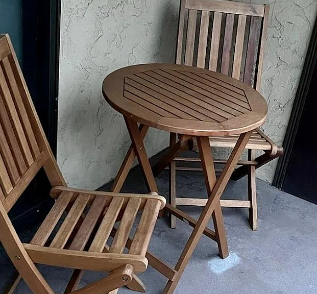 patio and storage