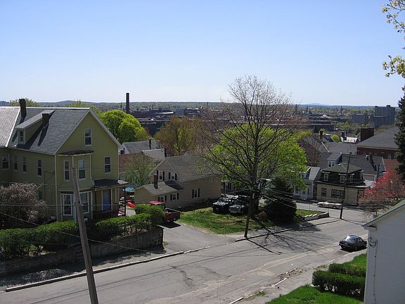 Great View of Downtown Lowell and River