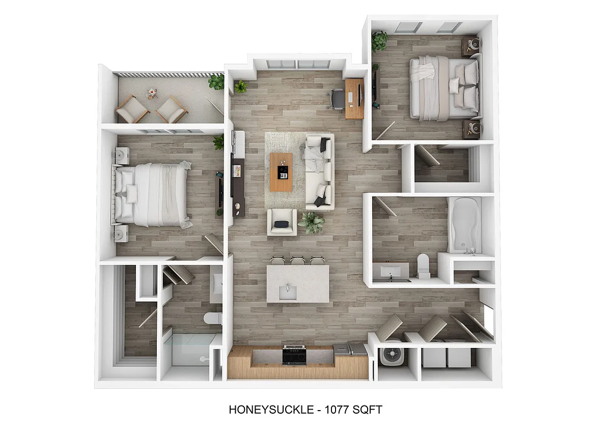 Floor plan Honeysuckle