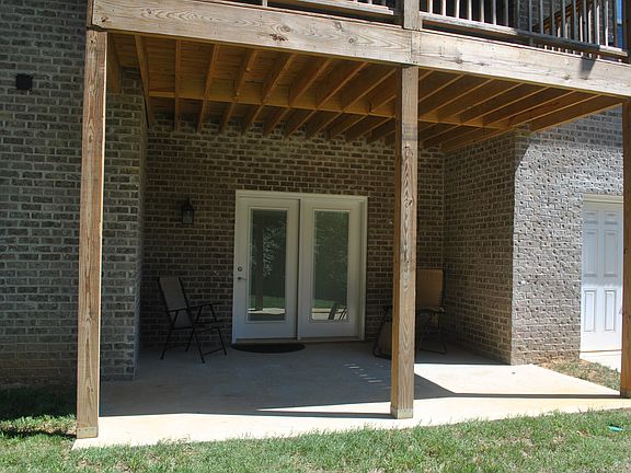 Walk-out basement patio