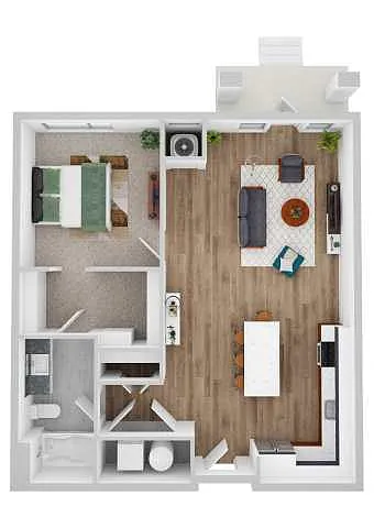 Floor plan Northeast A
