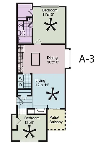 Floor plan Everwood A3