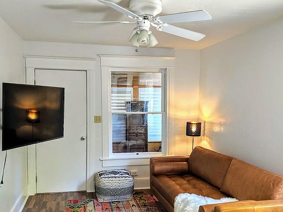 Living Room, mount for TV included with rental