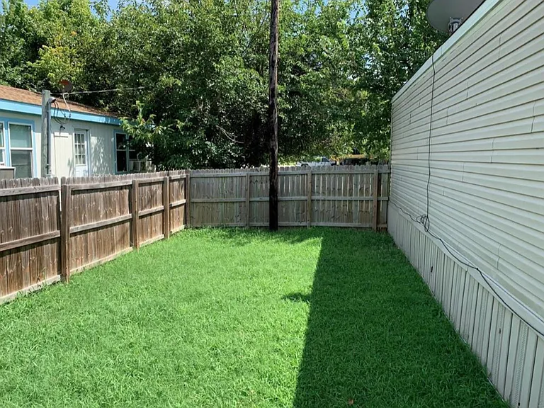 Private Fenced In Backyard