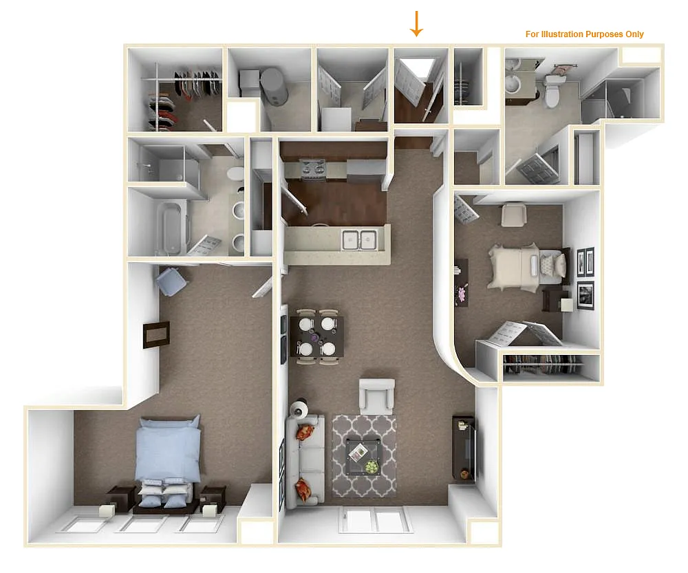 Floor plan Gainsborough 12