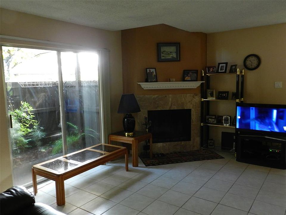 Living room and private patio