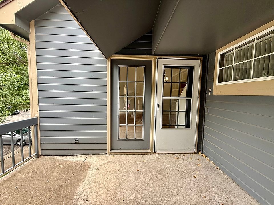 Partially covered balcony