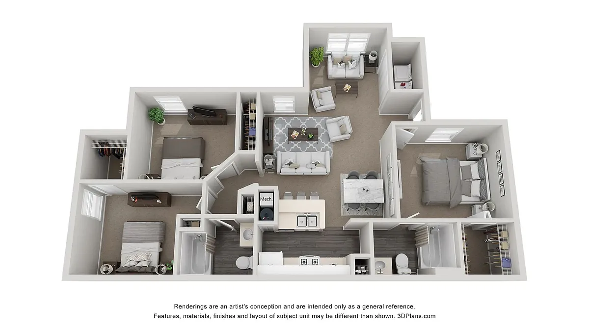 Floor plan The Magnolia