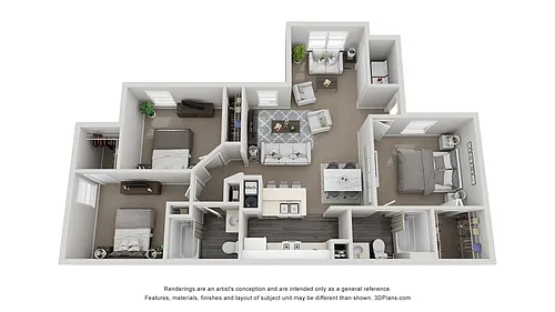 Floor plan The Magnolia